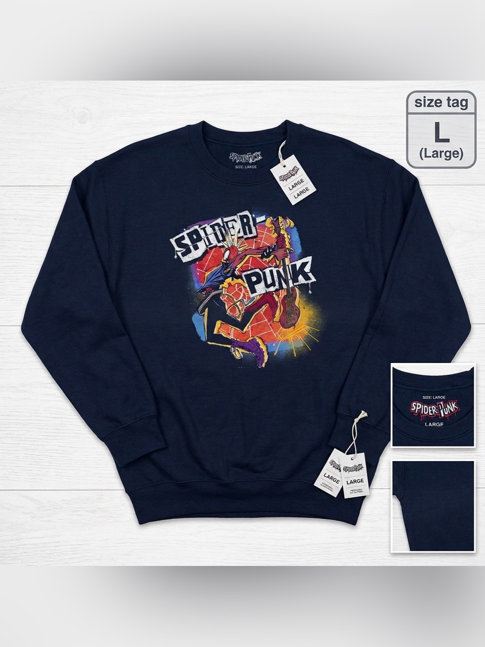 Marvel Crew Neck Sweatshirt. Men’s Large.